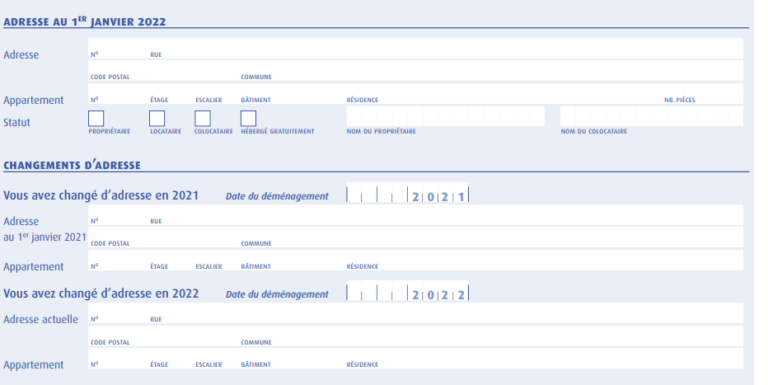 Changement dadresse comment le signaler aux impôts MàJ 2025