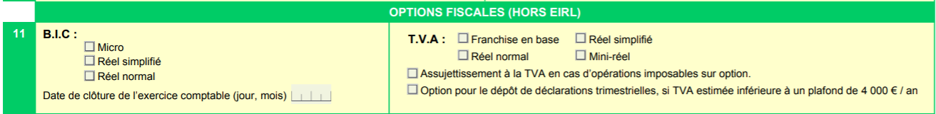 BIC ET TVA