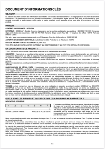 assurance vie notice sequoia societe generale