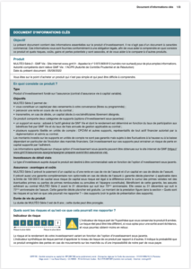 dic assurance vie gmf multeo