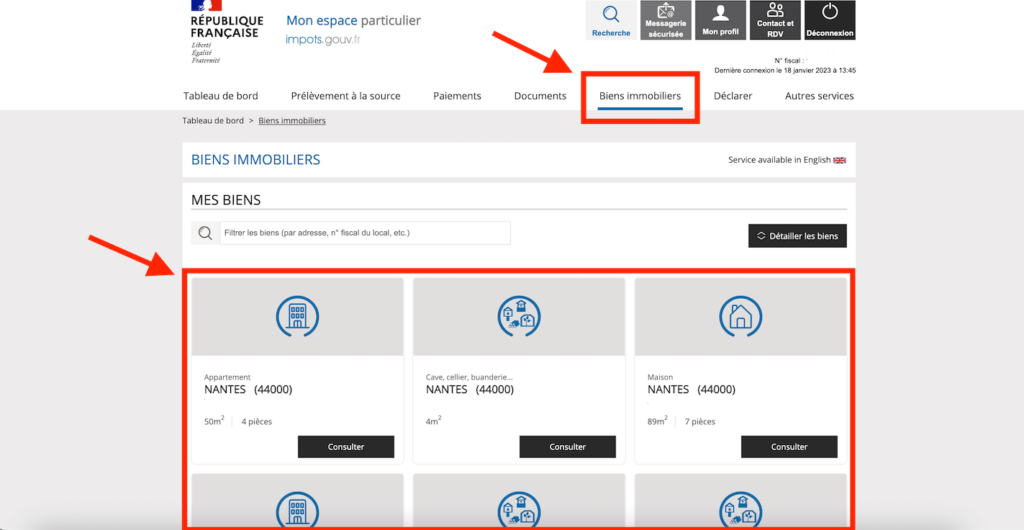 obligation déclarative des propriétaire