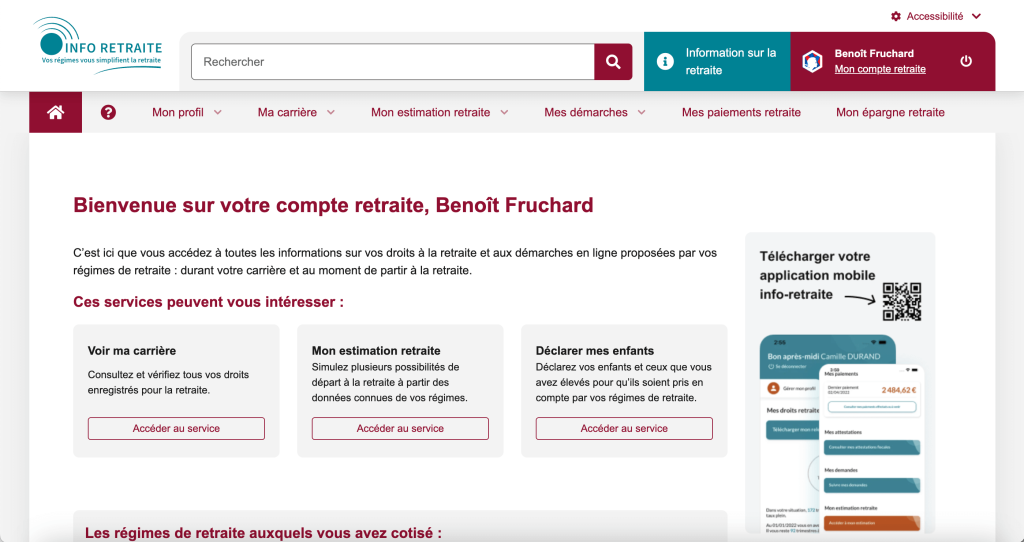 accueil info retraite